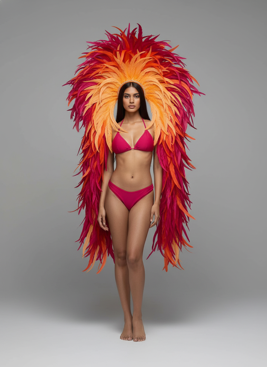 Overhead Coque Collar – Ginger Wire Bras